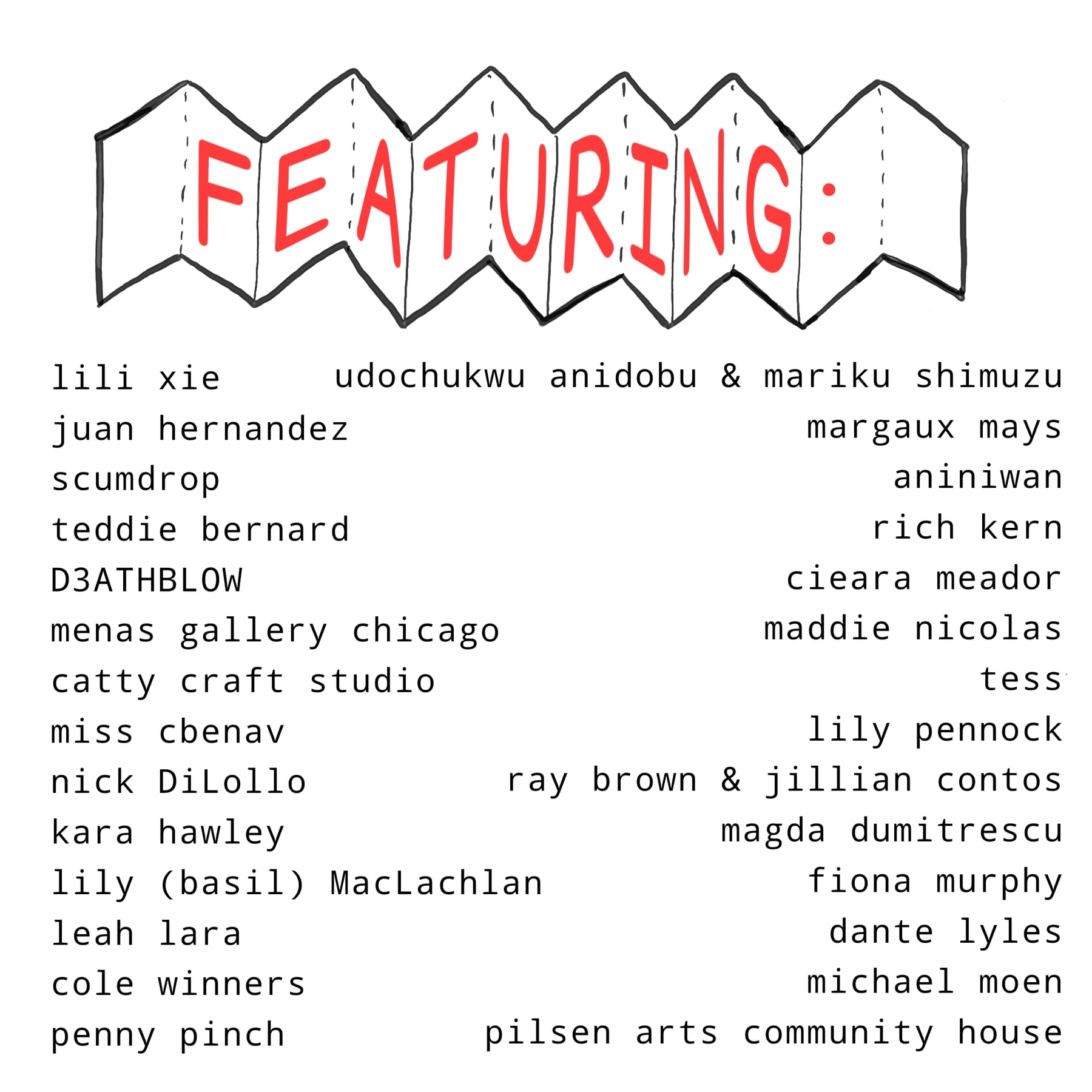 Lines and Zines artwork
